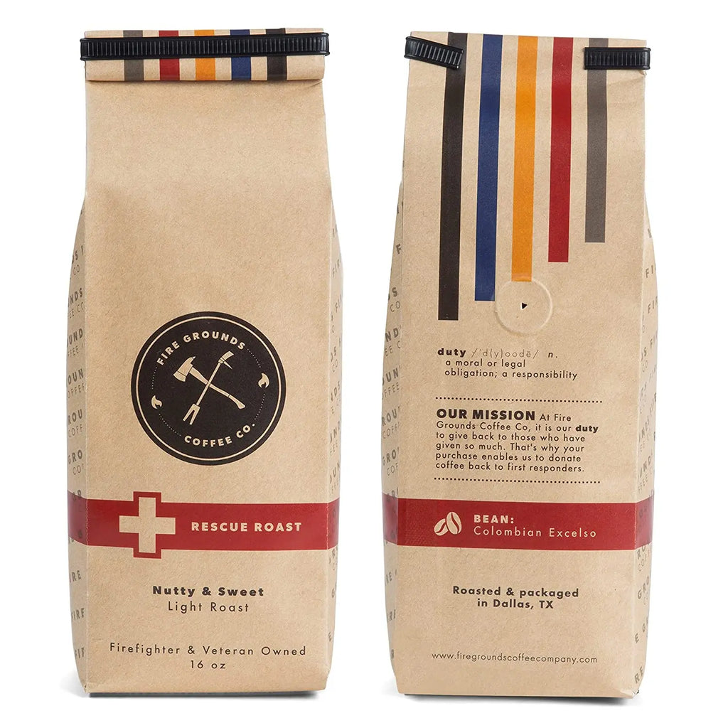RESCUE ROAST (LIGHT ROAST) by fire grounds coffee company fire grounds coffee company