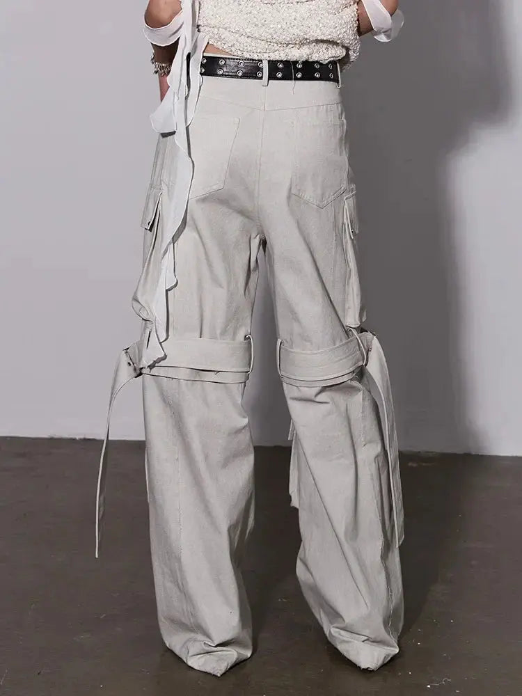 Radat Buckle Cargo Pants by Marigold Shadows Marigold Shadows