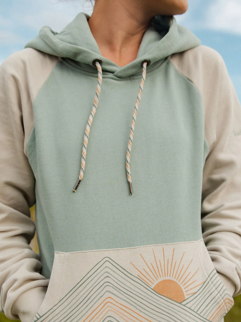 Rainbow Mountains Hoodie by Happy Earth Happy Earth