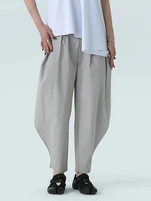 Rassah Harem Pants - Gray by Marigold Shadows Marigold Shadows