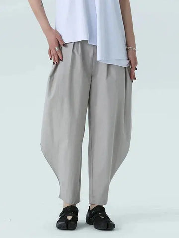 Rassah Harem Pants - Gray by Marigold Shadows Marigold Shadows