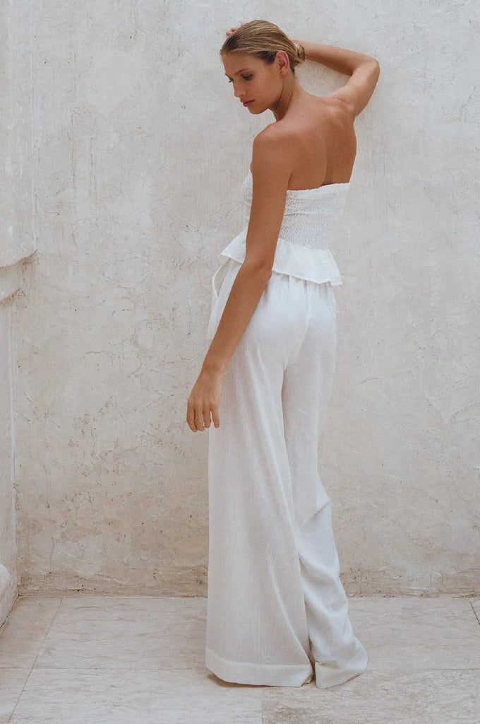 Raya Wide Leg Linen Pants by Bali Lane Bali Lane