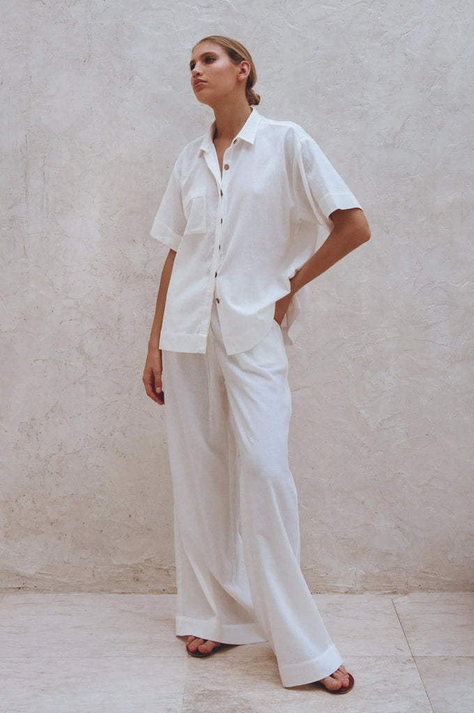 Raya Wide Leg Linen Pants by Bali Lane Bali Lane