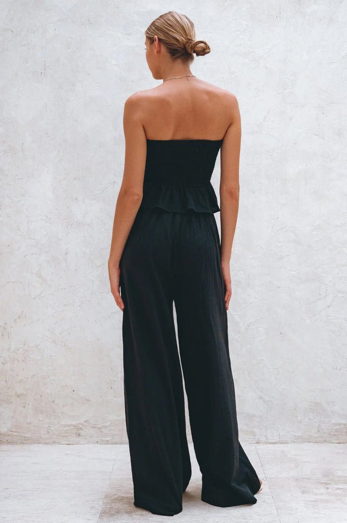 Raya Wide Leg Linen Pants by Bali Lane Bali Lane