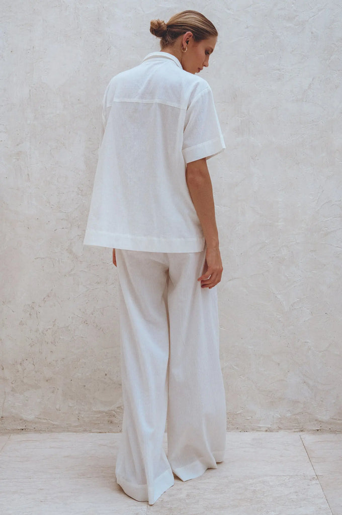 Raya Wide Leg Linen Pants by Bali Lane Bali Lane