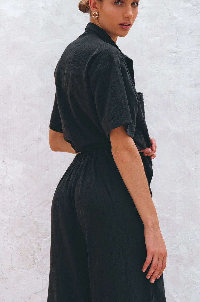 Raya Wide Leg Linen Pants by Bali Lane Bali Lane