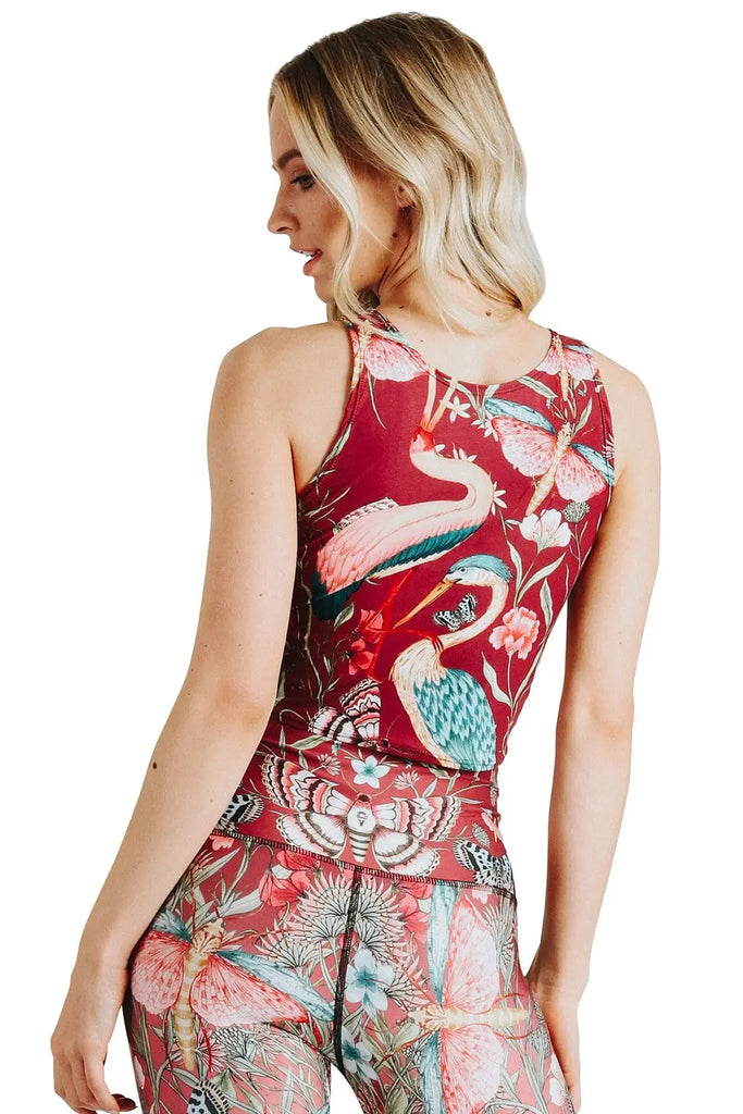 Ready or Knot Tank - Pretty In Pink by Yoga Democracy Yoga Democracy