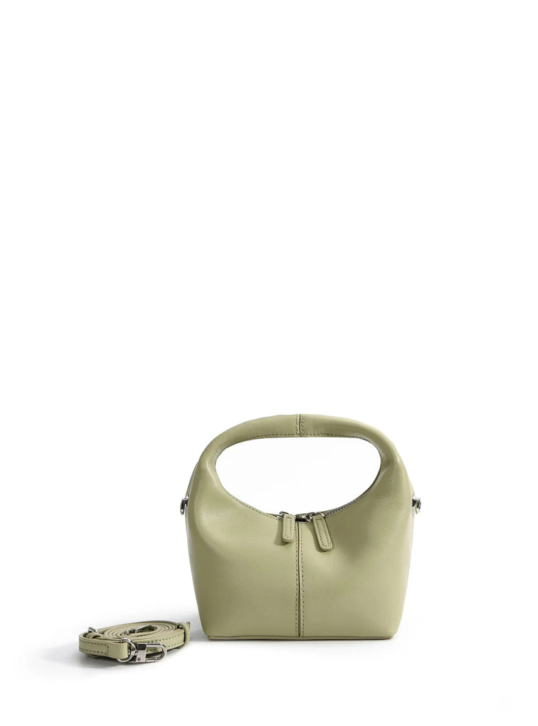 Rebecca Small Cutie Leather Bag, Matcha Green by Bob Oré BOB ORE