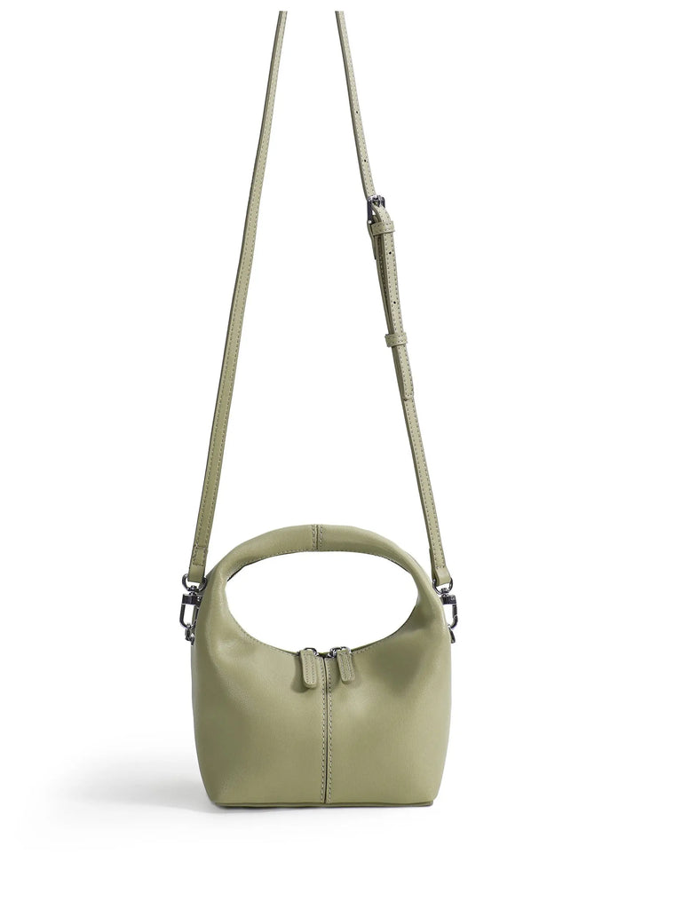 Rebecca Small Cutie Leather Bag, Matcha Green by Bob Oré BOB ORE