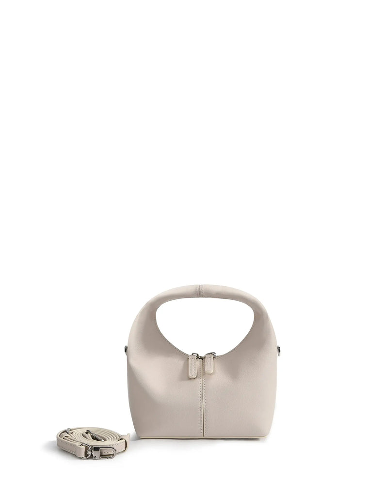Rebecca Small Cutie Leather Bag, White by Bob Oré BOB ORE