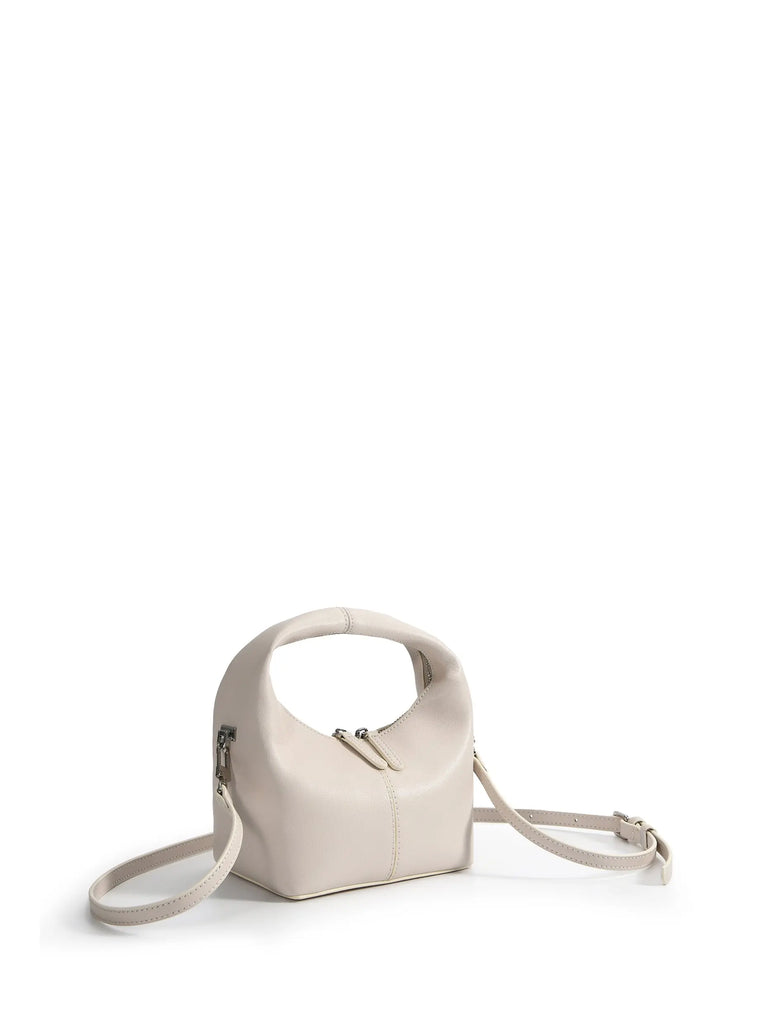 Rebecca Small Cutie Leather Bag, White by Bob Oré BOB ORE