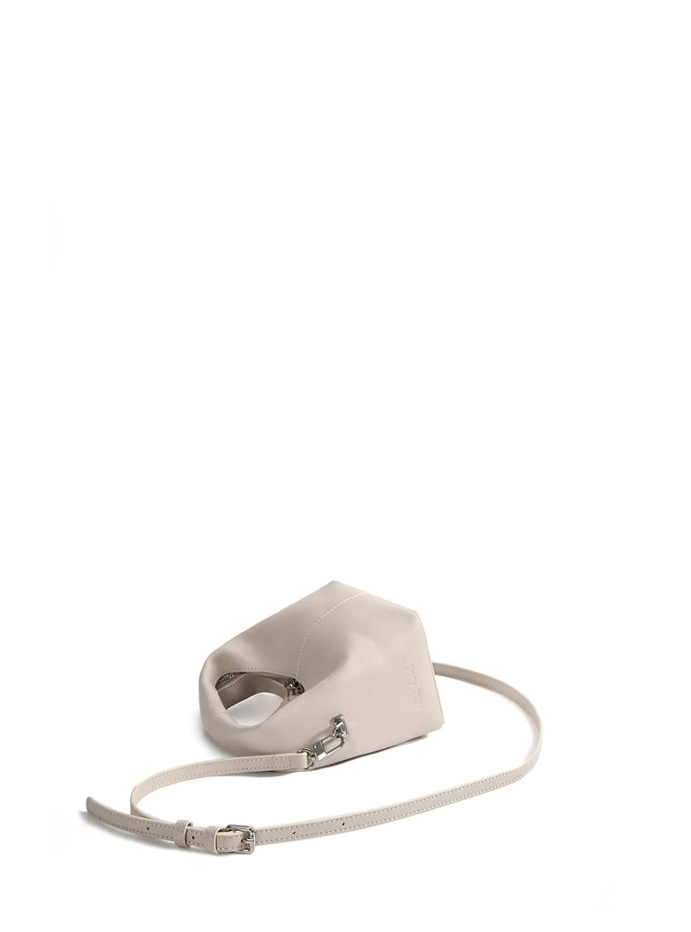 Rebecca Small Cutie Leather Bag, White by Bob Oré BOB ORE