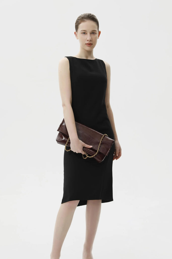 Rei Leather Bag, Red Wine by Bob Oré BOB ORE