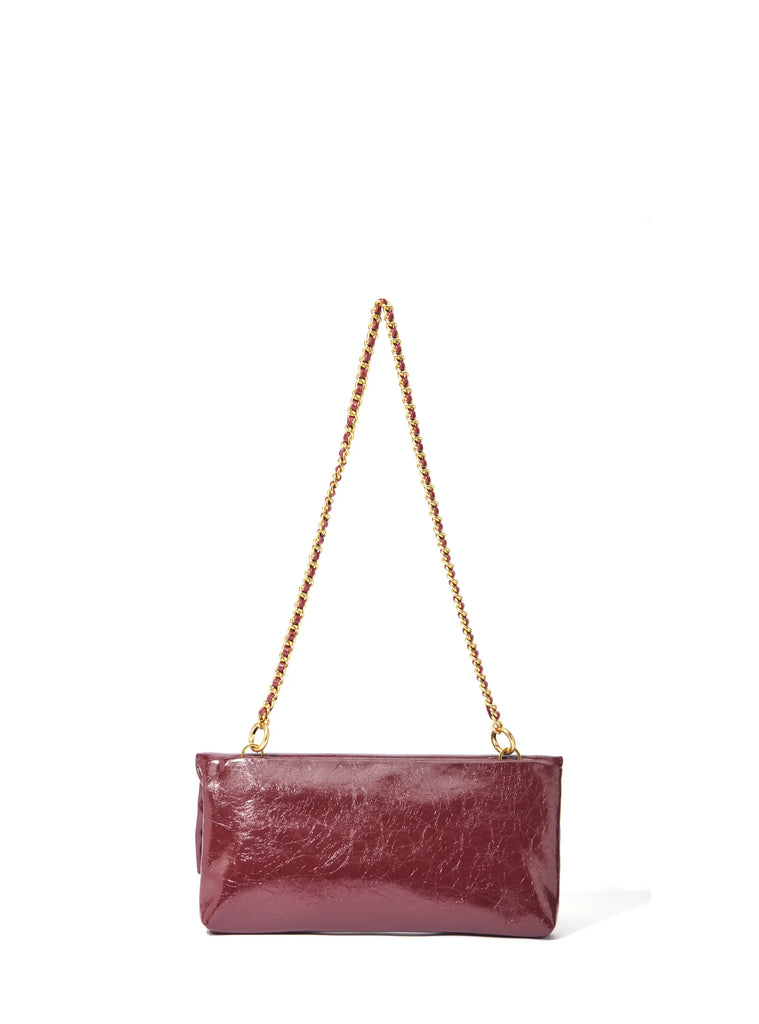 Rei Leather Bag, Red Wine by Bob Oré BOB ORE