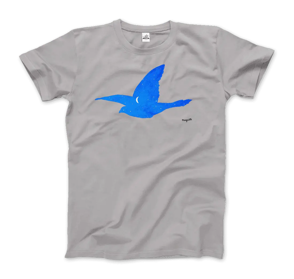 Rene Magritte Le Baiser, 1957 Artwork T-Shirt by Art-O-Rama Shop ART-O-RAMA-SHOP