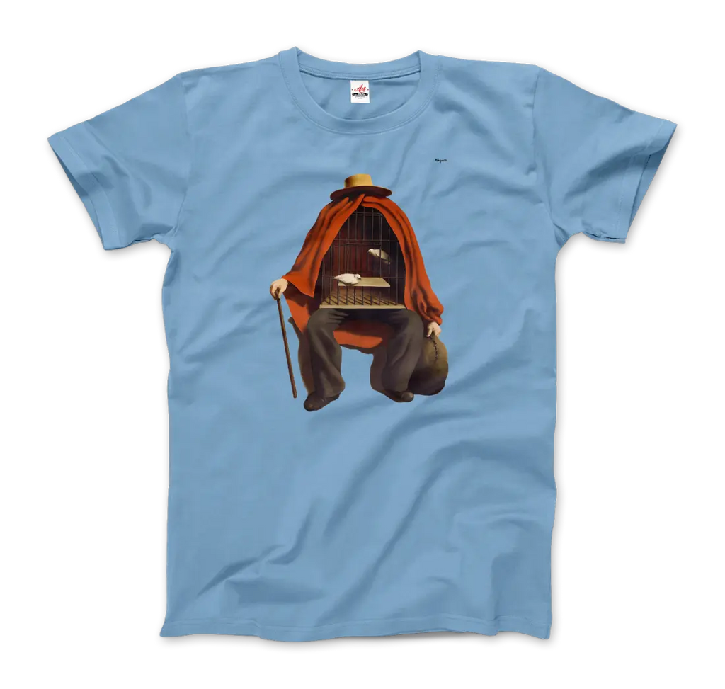 Rene Magritte The Therapist, 1937 Artwork T-Shirt by Art-O-Rama Shop ART-O-RAMA-SHOP