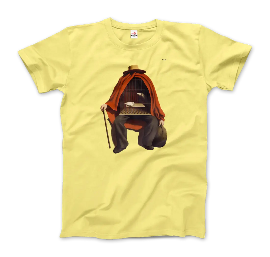 Rene Magritte The Therapist, 1937 Artwork T-Shirt by Art-O-Rama Shop ART-O-RAMA-SHOP