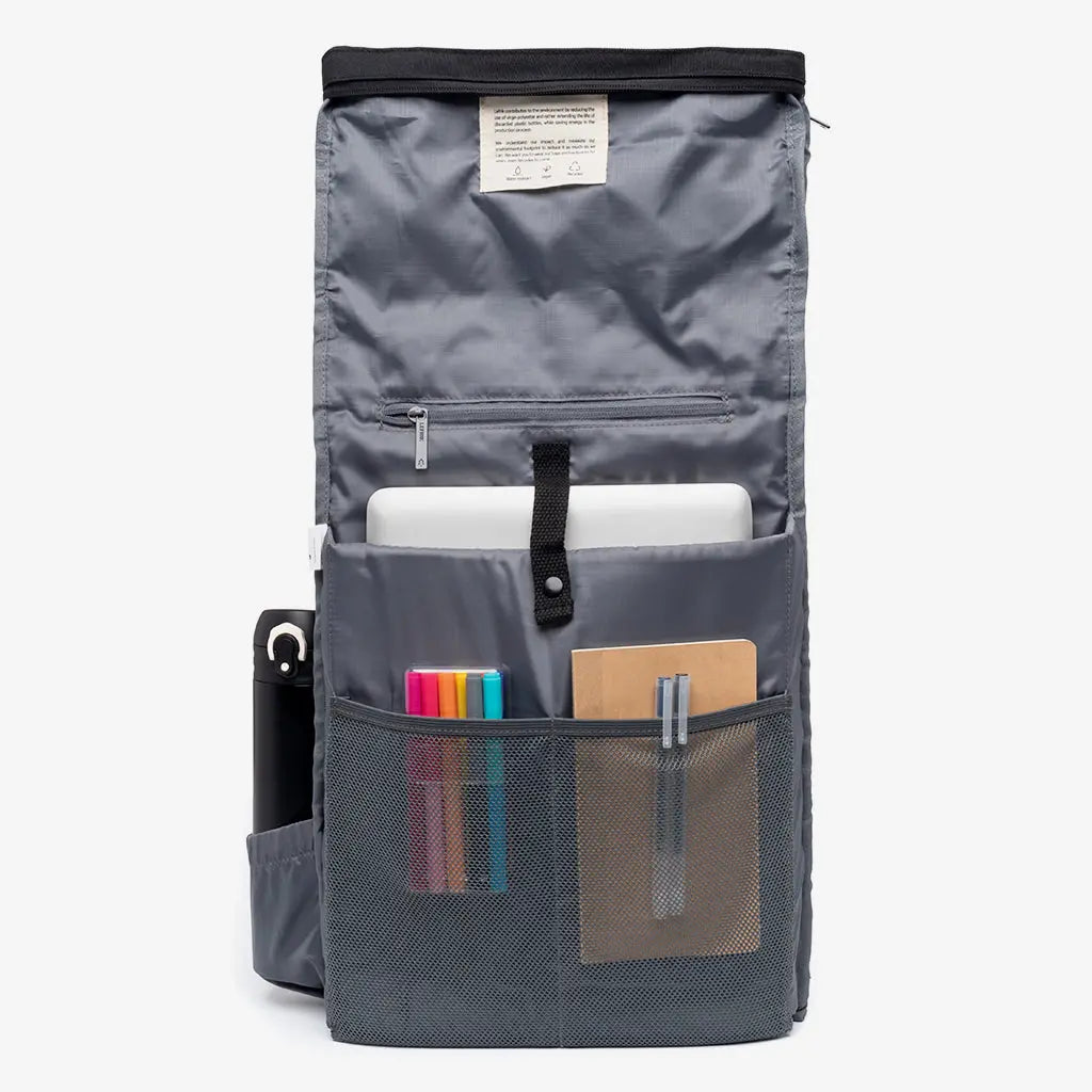 Roll Backpack Black by Lefrik USA Lefrik USA