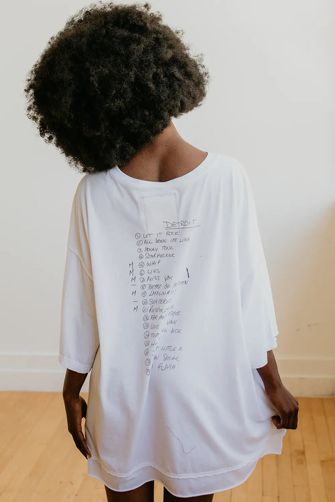 Rolling Stones Backstage Crew Oversized Tee by People of Leisure People of Leisure