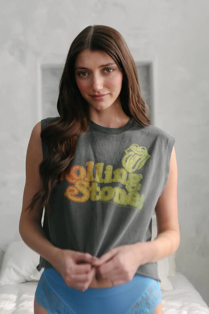 Rolling Stones Hot Stuff Tank by People of Leisure People of Leisure