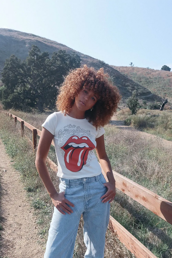 Rolling Stones Ruby Tuesday Baby Tee by People of Leisure People of Leisure