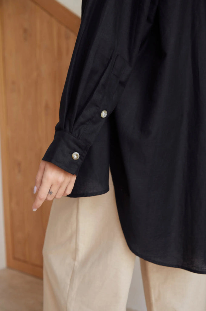 Romania Oversized Linen Shirt by Bali Lane Bali Lane