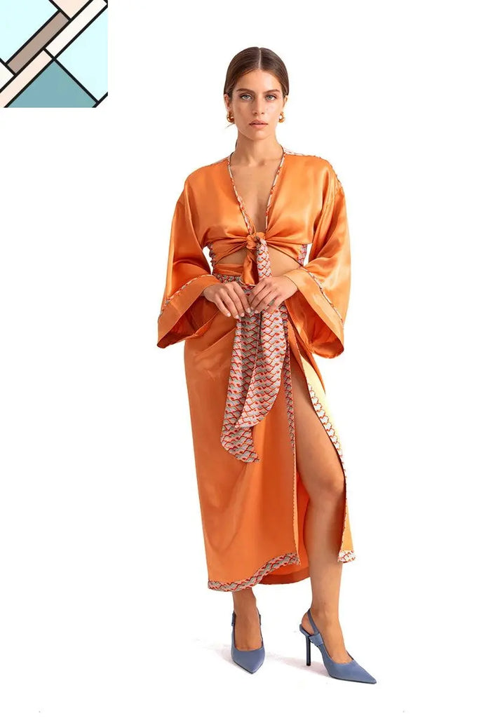 Rory Tie Front Top MOVOM