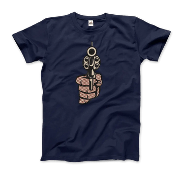 Roy Fox Lichtenstein, Pistol 1964 Artwork T-Shirt by Art-O-Rama Shop ART-O-RAMA-SHOP