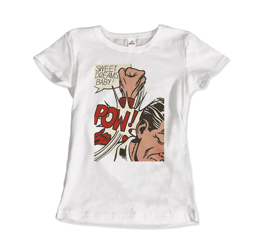 Roy Fox Lichtenstein, Sweet Dreams Baby! 1965 Art T-Shirt by Art-O-Rama Shop ART-O-RAMA-SHOP