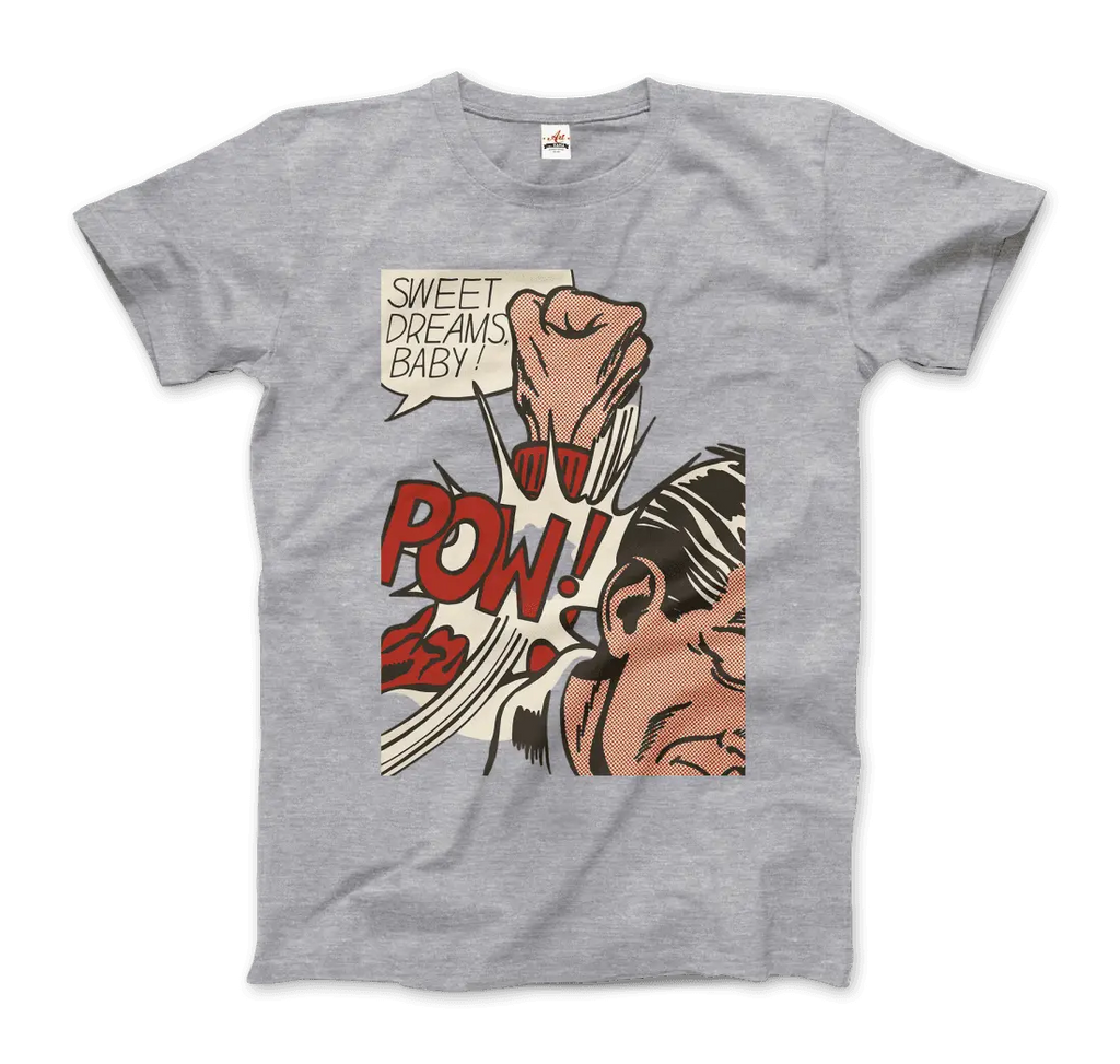 Roy Fox Lichtenstein, Sweet Dreams Baby! 1965 Art T-Shirt by Art-O-Rama Shop ART-O-RAMA-SHOP