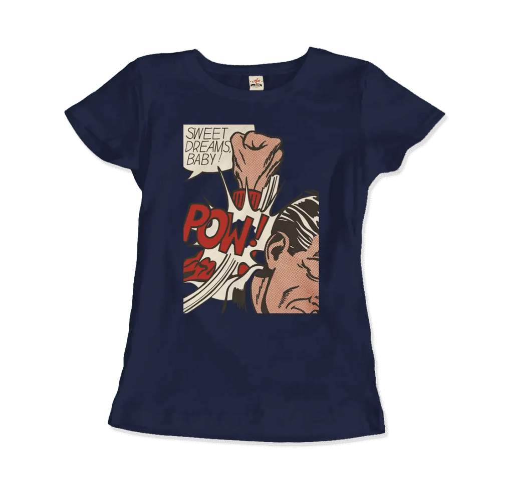 Roy Fox Lichtenstein, Sweet Dreams Baby! 1965 Art T-Shirt by Art-O-Rama Shop ART-O-RAMA-SHOP