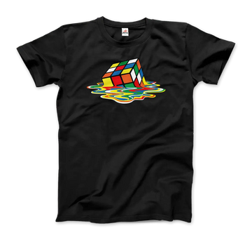 Rubick's Cube Melting, Sheldon Cooper's T-Shirt by Art-O-Rama Shop ART-O-RAMA-SHOP