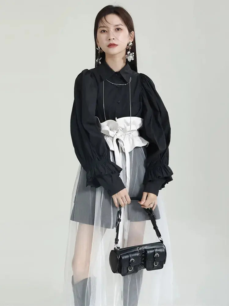 Rufus Sheer Tulle Skirt by Marigold Shadows Marigold Shadows
