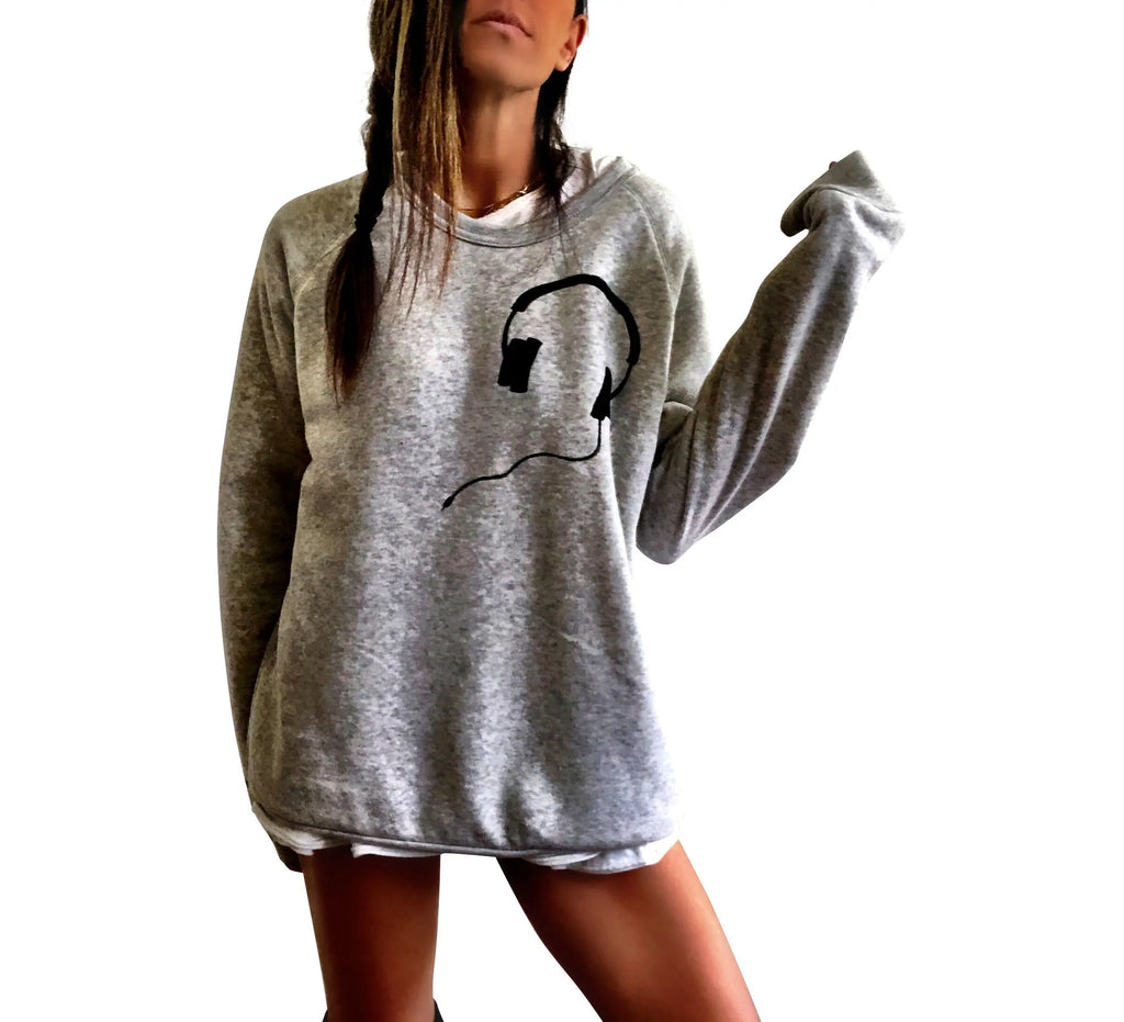 'SOUND WAVES' SWEATSHIRT by Wren + Glory Wren + Glory