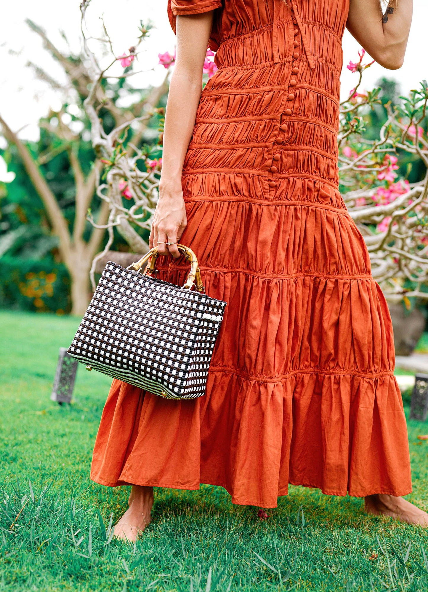 The Srikandi Maxi Dress in Sienna Brown