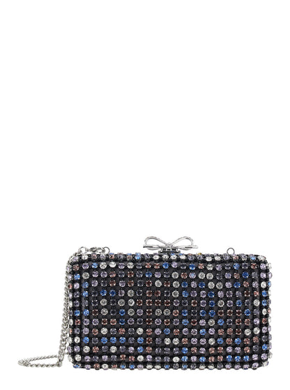 Clutch Multicolour Crystal Detail
