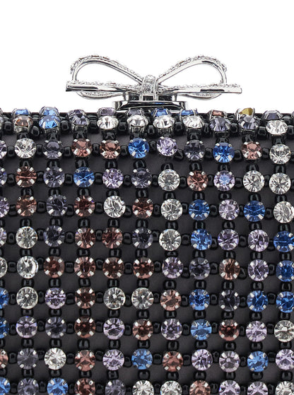Clutch Multicolour Crystal Detail