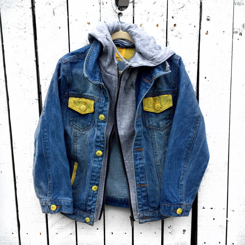'SUPER ME' DENIM JACKET - GIRLS/BOYS by Wren + Glory Wren + Glory