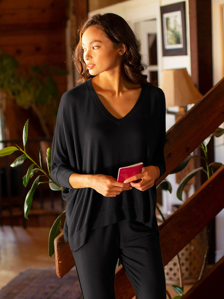 Sabina V Neck by LVHR LVHR