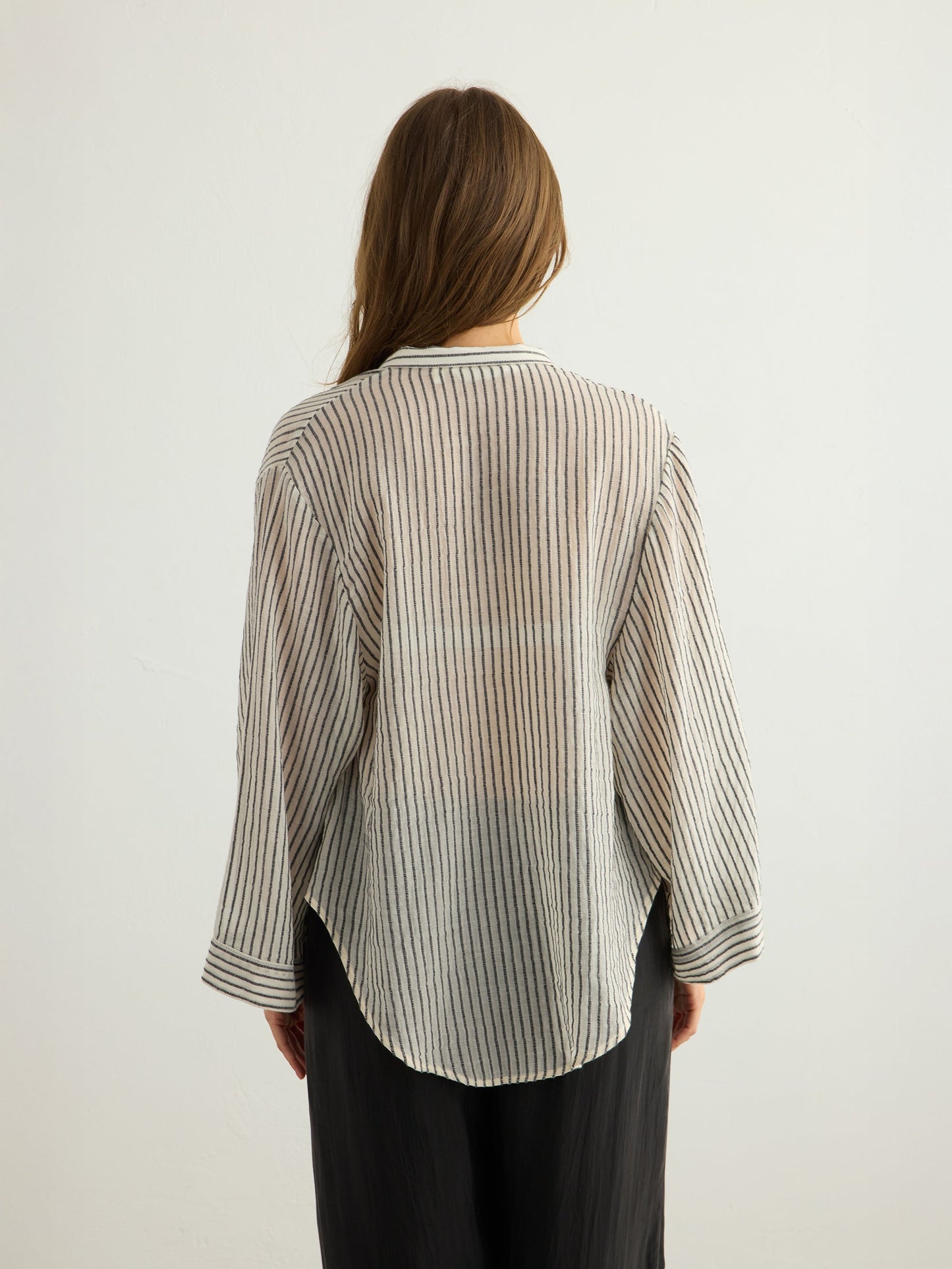 Sade Top - Black Stripes
