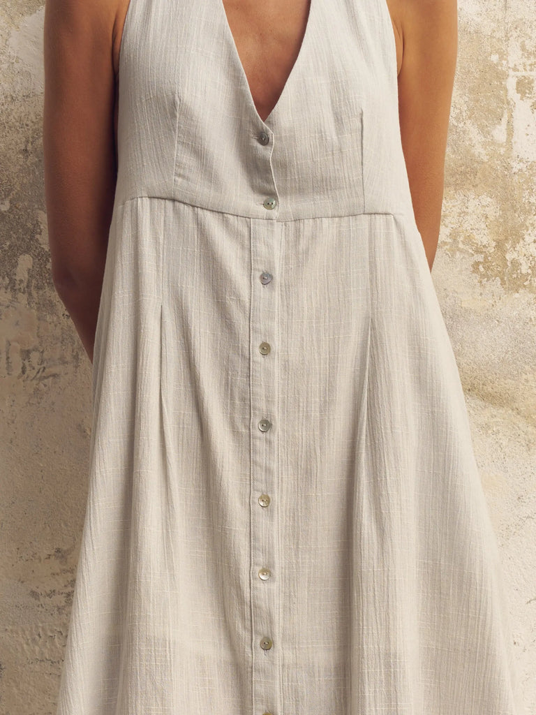 Sahara Sun Maxi Dress - Baby Blue by The Handloom The Handloom