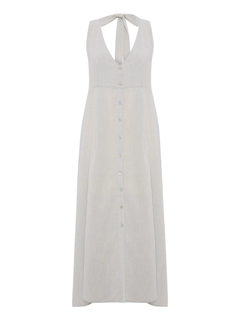 Sahara Sun Maxi Dress - Baby Blue by The Handloom The Handloom