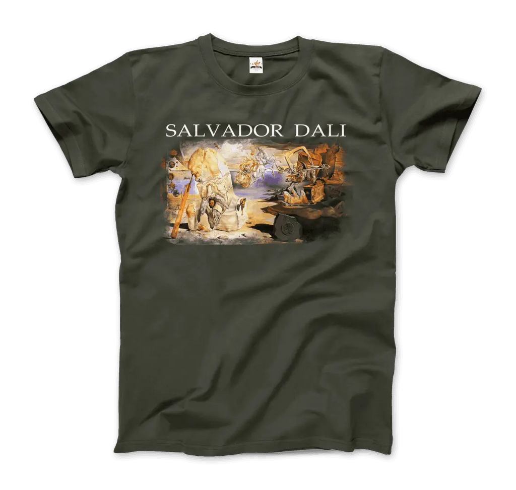 Salvador Dali - Apotheosis of Homer, 1948 Artwork T-Shirt by Art-O-Rama Shop ART-O-RAMA-SHOP
