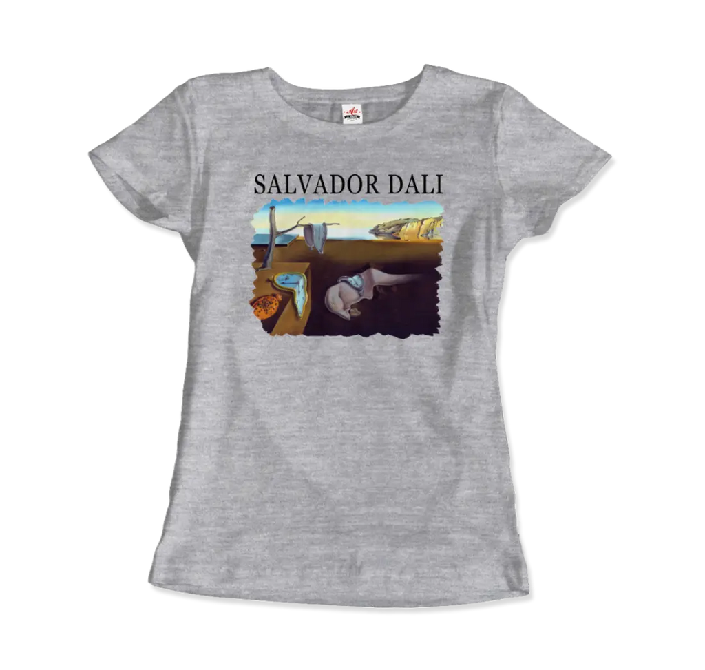 Salvador Dali The Persistence of Memory 1931 Artwork T-Shirt by Art-O-Rama Shop ART-O-RAMA-SHOP