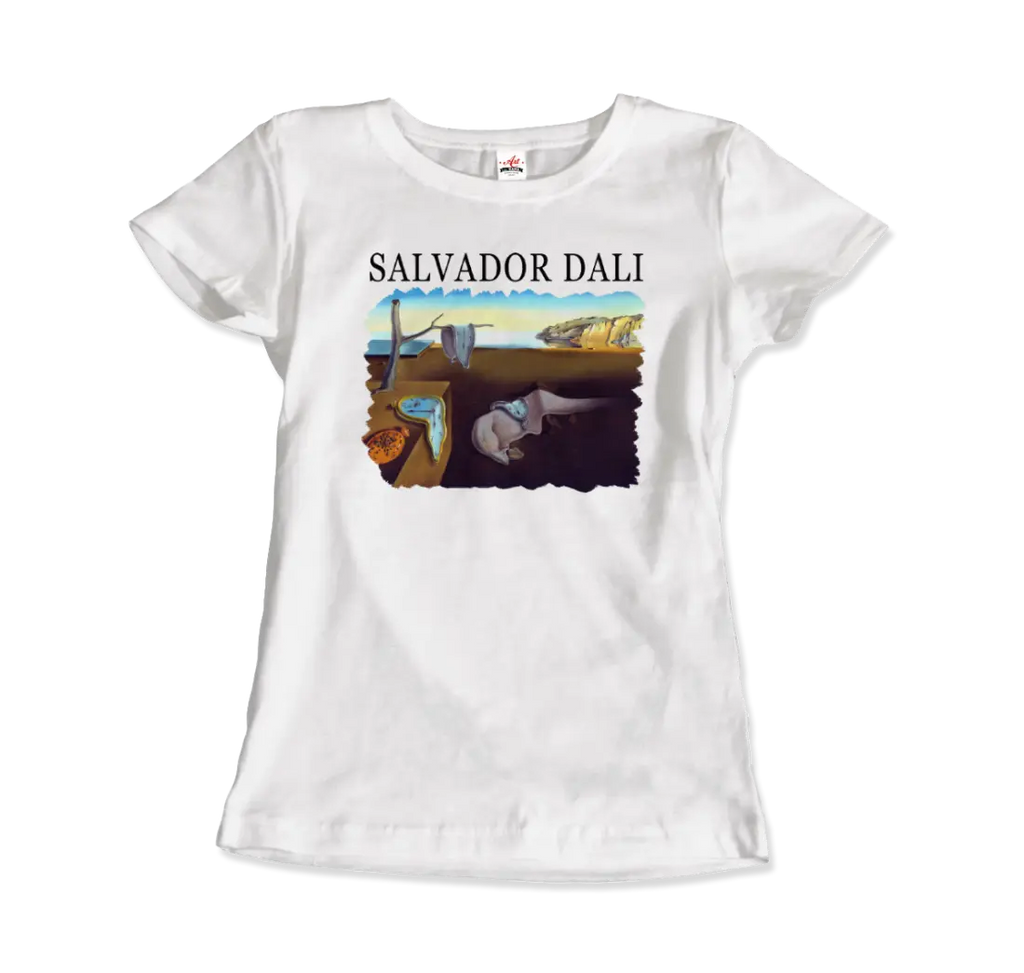 Salvador Dali The Persistence of Memory 1931 Artwork T-Shirt by Art-O-Rama Shop ART-O-RAMA-SHOP