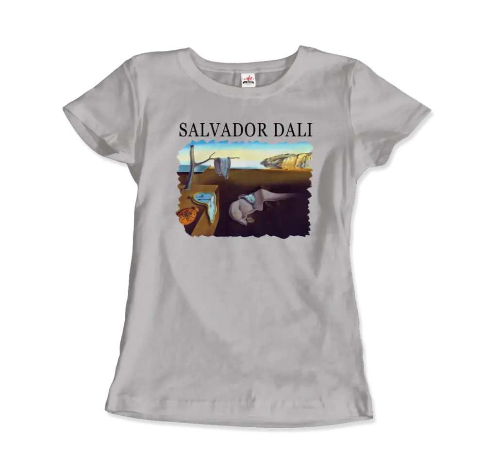 Salvador Dali The Persistence of Memory 1931 Artwork T-Shirt by Art-O-Rama Shop ART-O-RAMA-SHOP