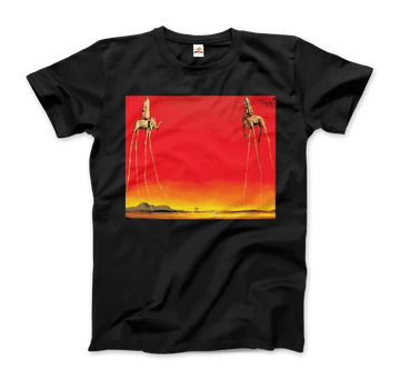 Salvador Dali, The Elephants Artwork T-Shirt by Art-O-Rama Shop ART-O-RAMA-SHOP