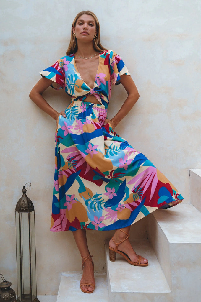 Samara Convertible Midi Dress by Bali ELF - Ladiesse