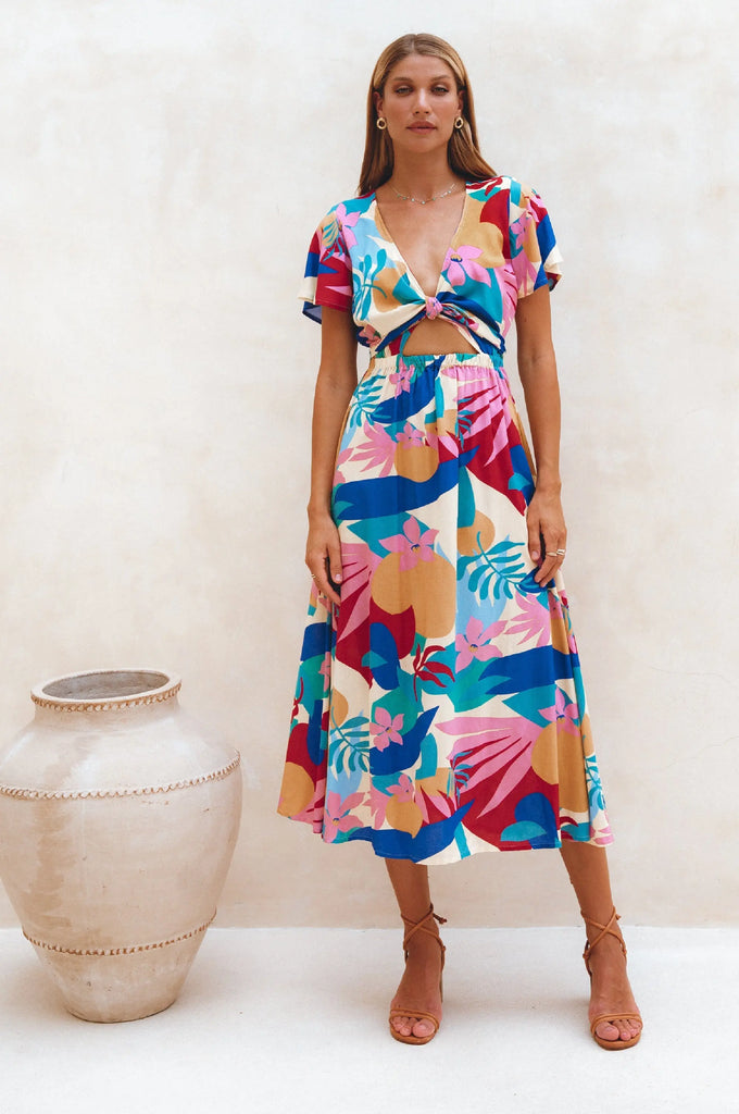 Samara Convertible Midi Dress by Bali ELF - Ladiesse