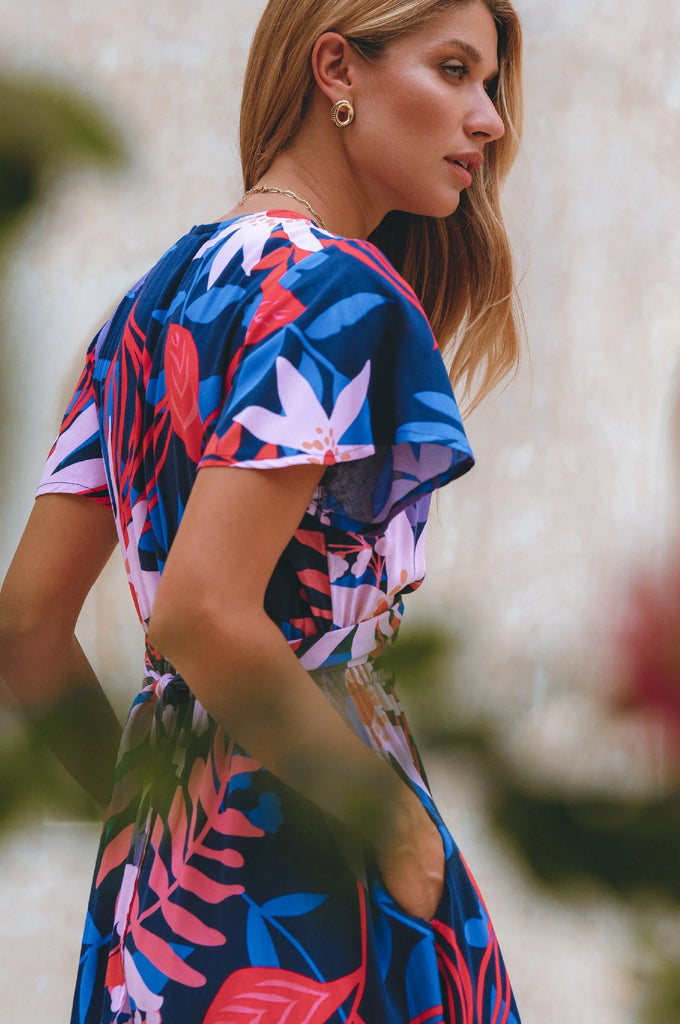 Samara Convertible Midi Dress by Bali ELF - Ladiesse